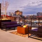 Music City Suite fireplace